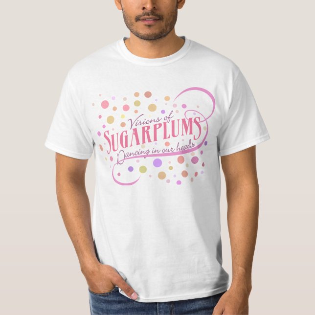 Visioner av Sugarplumshelgdag Tee Shirt (Framsida)