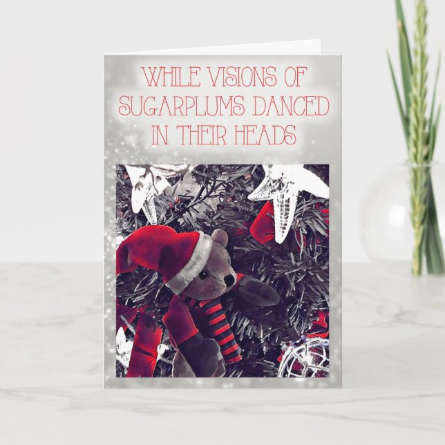 Visioner av Sugarplumsnallekortet Helgkort (Framsida)