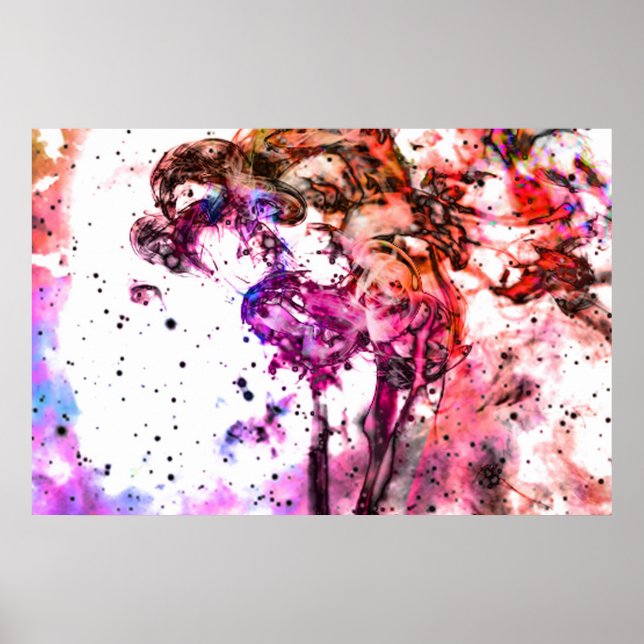 "Visioner i röken" Poster (Framsidan)