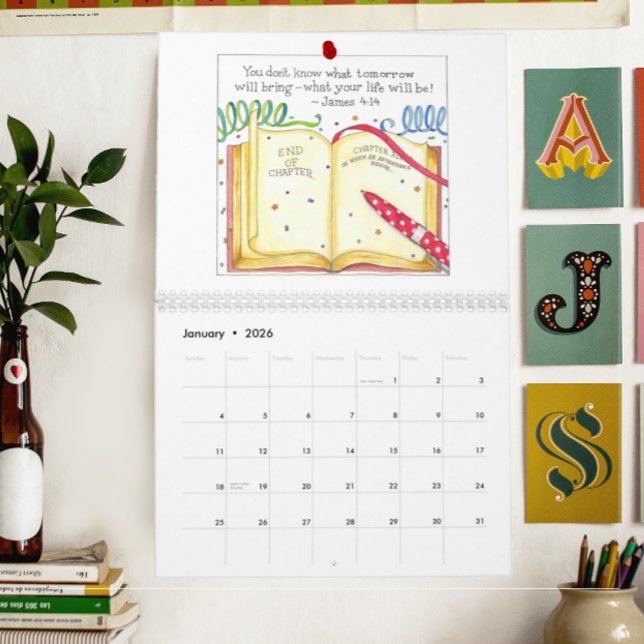 Visioner och versioner av inspirationskalender kalender (Skapare uppladdad)