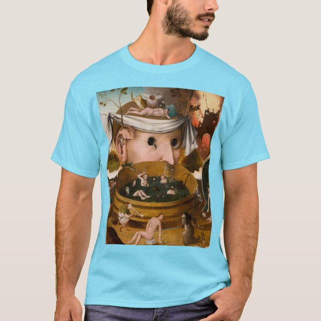 Visionerna av Tondal, 1479 av Hieronymus Bosch T Shirt (Framsida)