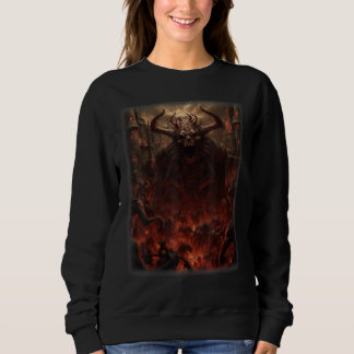 Visions of Hell Satan Devils Demons Monster Skelet T Shirt