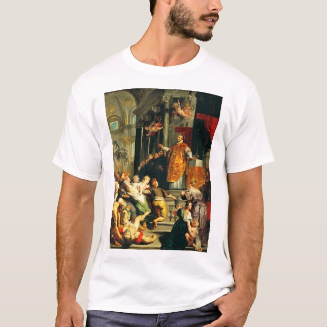 Visions of Ignatius av Peter Paul Rubens T Shirt (Framsida)