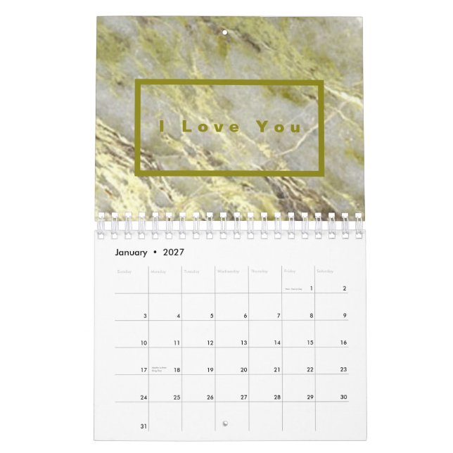 Visionskalender 2020 kalender (Jan 2027)