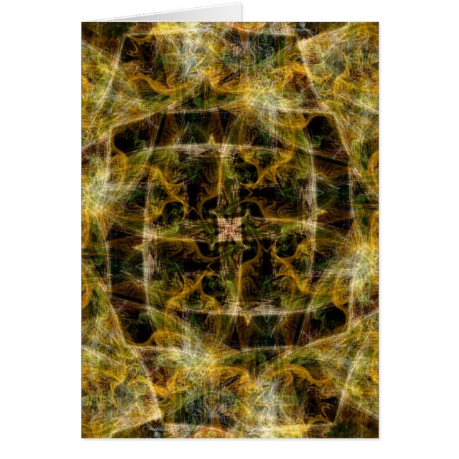 Visionskort för abstrakt hälsningskort (Framsidan)