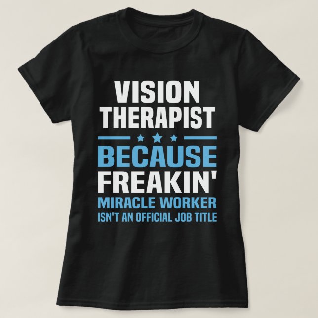 Visionsterapi T Shirt (Design framsida)
