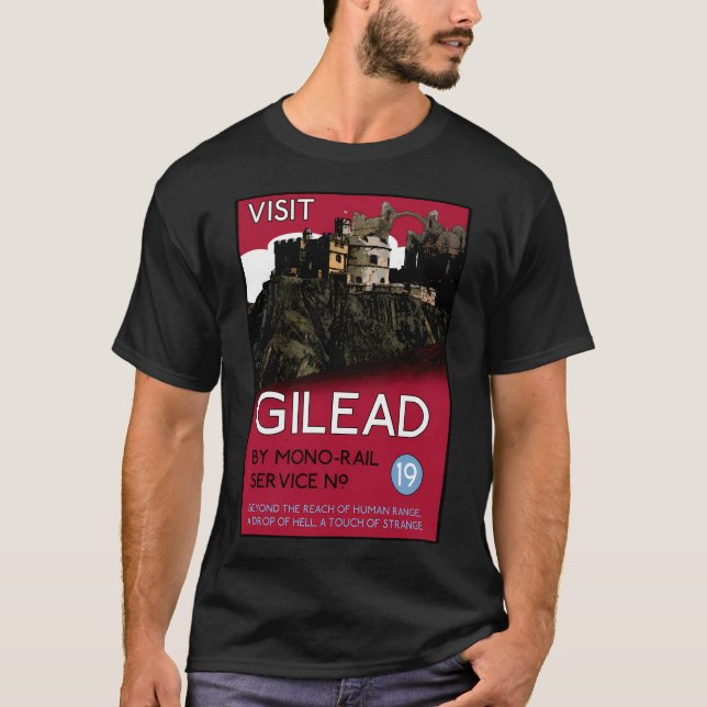Visit Gilead (The Dark Tower) T Shirt (Framsida)