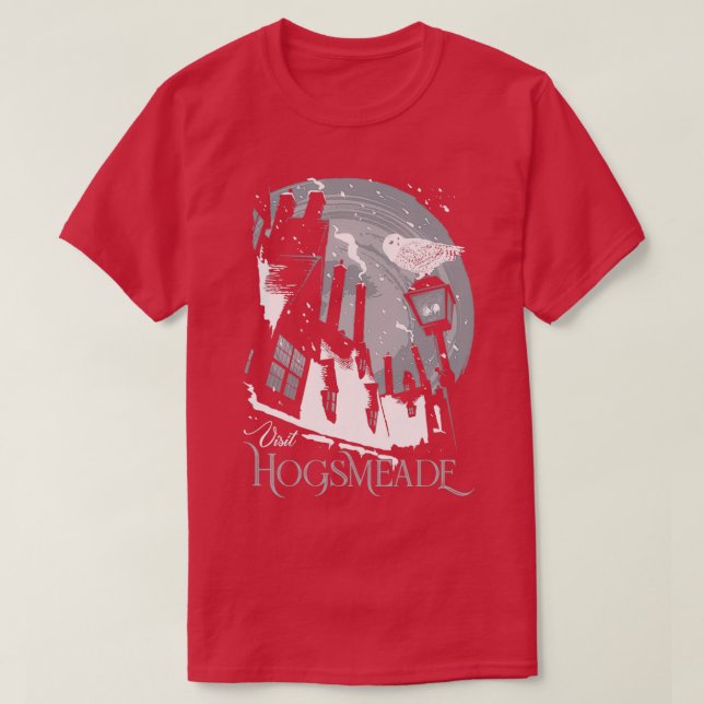 Visit Hogsmeade gray T Shirt (Design framsida)