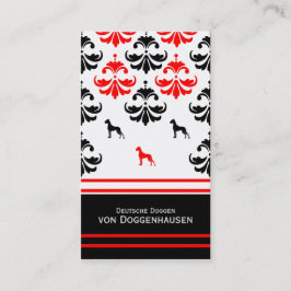 Visitenkarte Dogge Visitkort