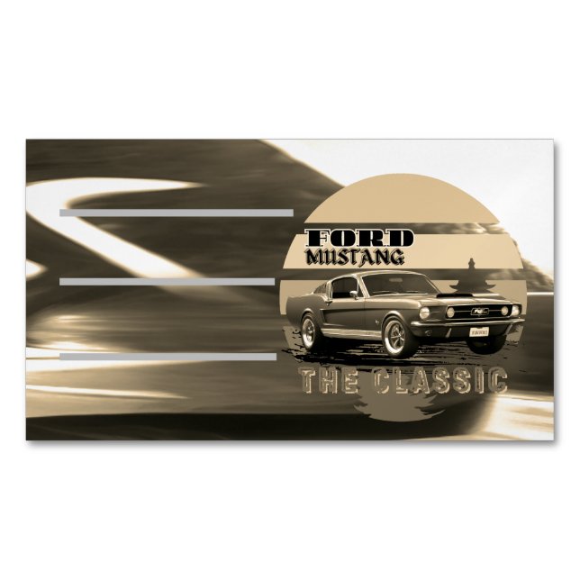 VISITENKARTEN MAGNETISKA VISITKORT (Framsida)