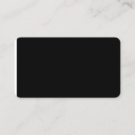 Visitenkort | Elegant Svart Design | Företag