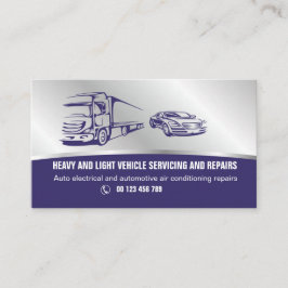Visitenkort för autoservice visitkort