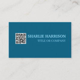 Visitenkort med QR-kod Visitkort