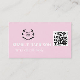 Visitenkort med QR-kod Visitkort