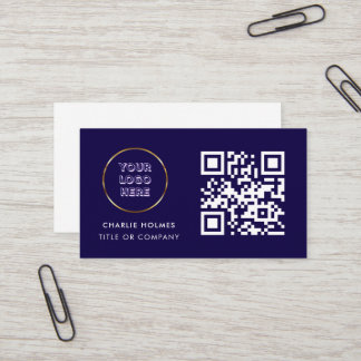 Visitenkort med QR-kod  Visitkort