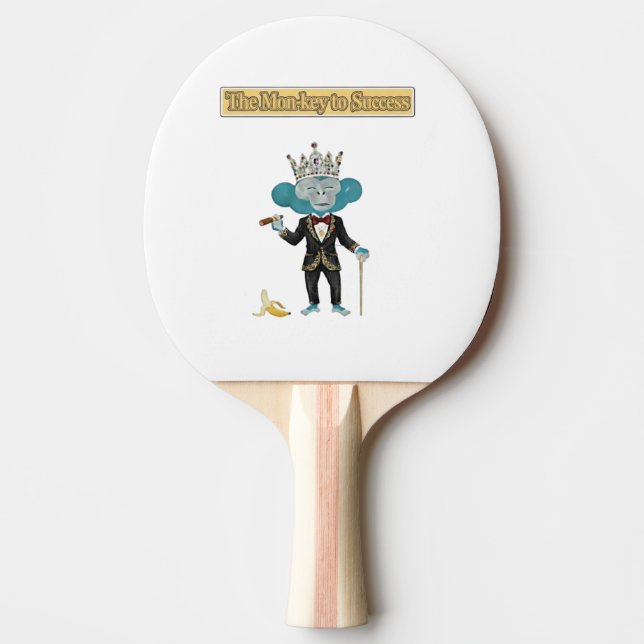 Visitenkort Pingisracket (Framsidan)