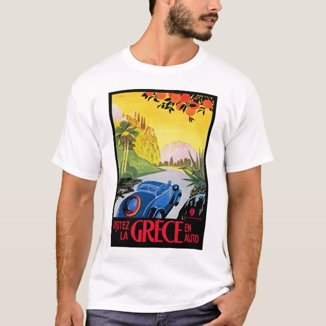 Visitez La Grece T-shirt (Framsida)