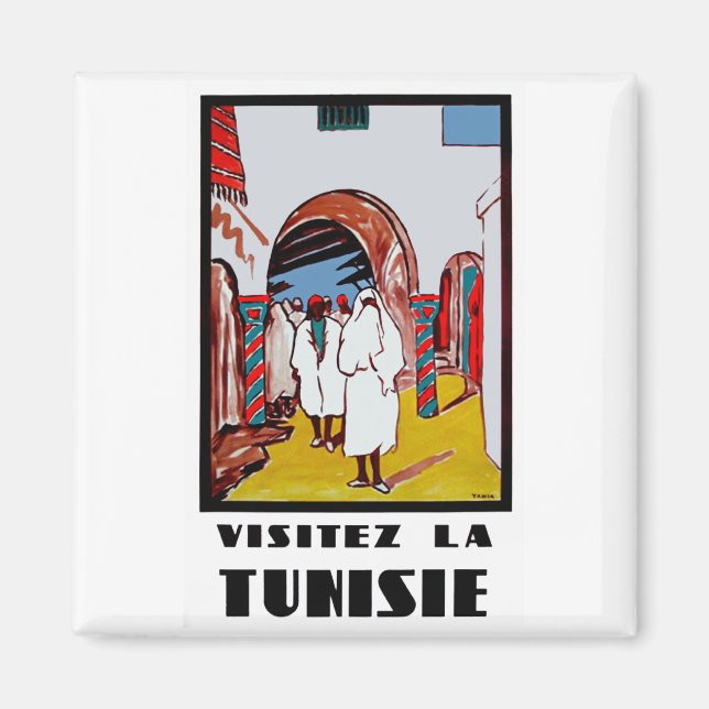 Visitez La Tunisie Magnet (Framsidan)
