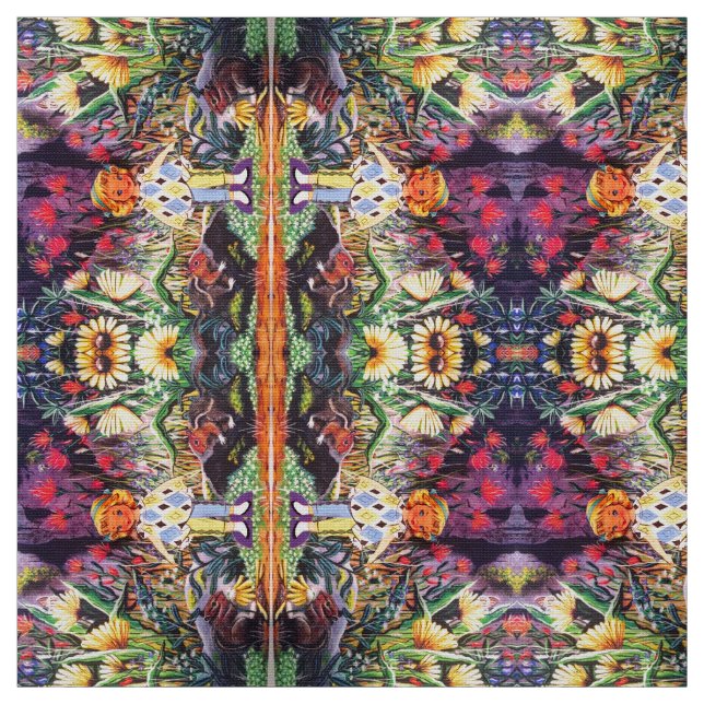 Visiting ’Ms Elizabeth’ Fabric Tyg (Provkarta)