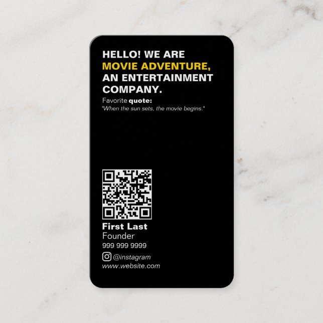 Visitkort (Framsida)