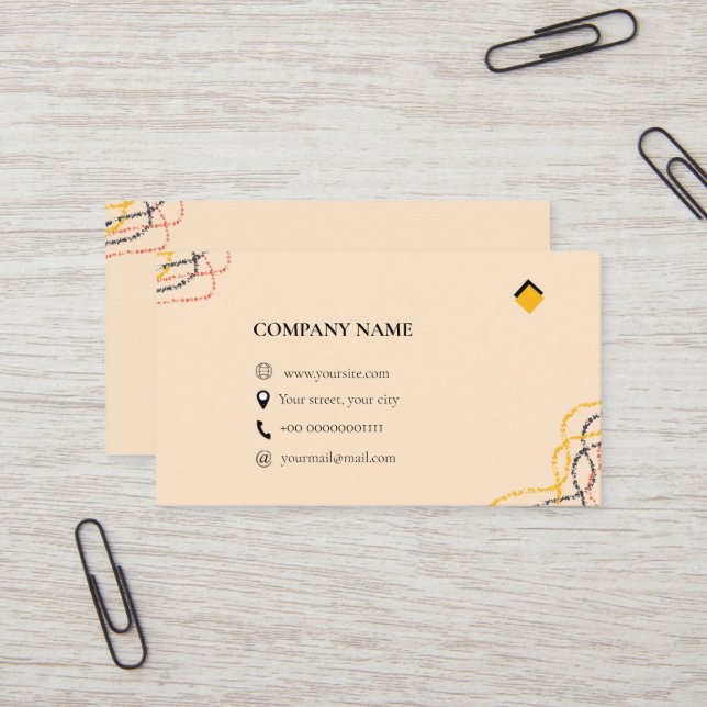 VISITKORT (Fram/Back In Situ)