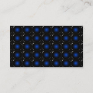Visitkort 3 för illusion för blått 3D ovanlig