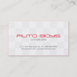 Visitkort - Auto Nascar