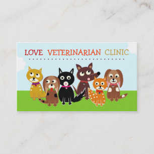 VISITKORT FÖR 311 VETERINÄR