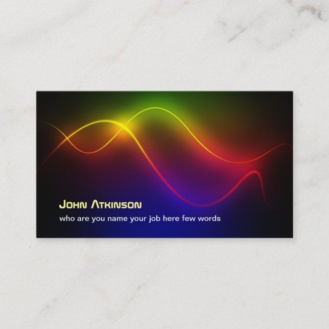 visitkort för affär (Framsida)