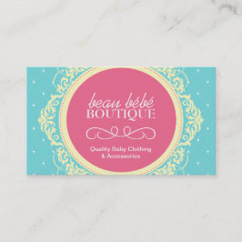 Visitkort för anpassadebabyBoutique