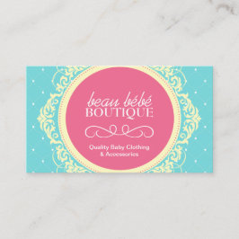 Visitkort för anpassadebabyBoutique