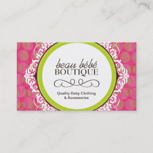 Visitkort för anpassadebabyBoutique
