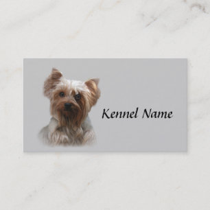 Visitkort för avelsdjur för Yorkshire Terrier