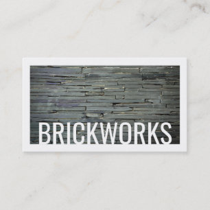 Visitkort för bakgrund för Brickworksgrå