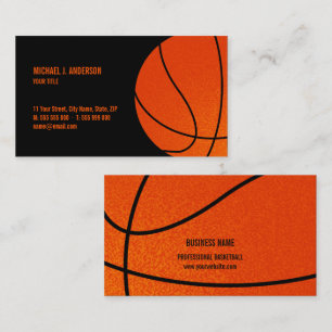 Visitkort för basketsportlagledare