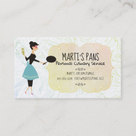 Visitkort för catering för hemmafrustekpannakock