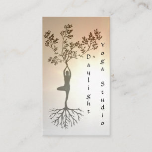 Visitkort för dagsljusYogastudio
