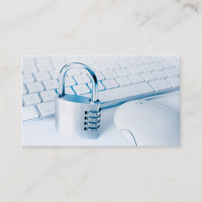 visitkort för datorsäkerhet (Framsida)