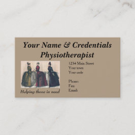 Visitkort för den så roliga physiotherapisten -