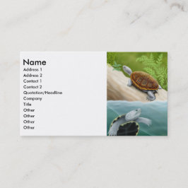 Visitkort för DiamondbackTerrapin