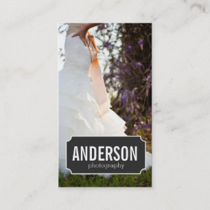 Visitkort för fotograf