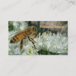 visitkort för honungbipollination