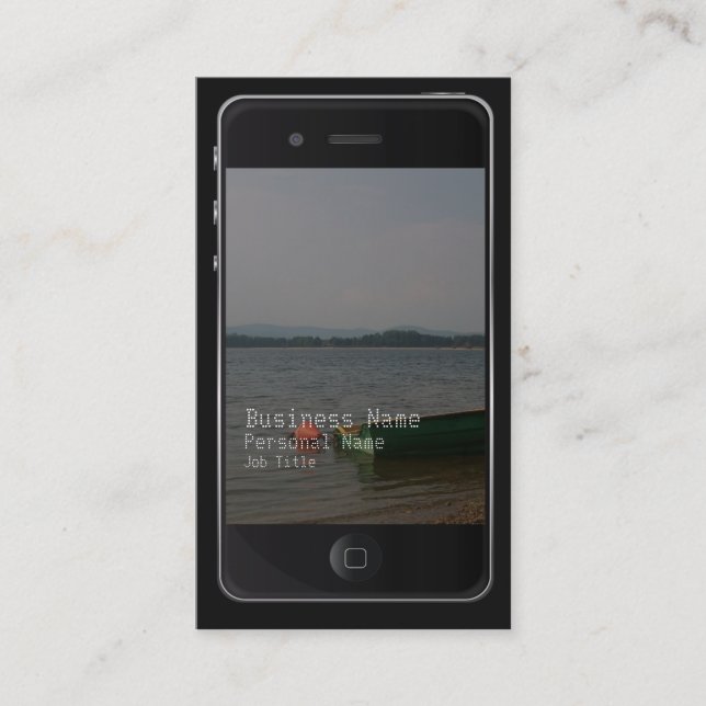 visitkort för iPhonestilLook (Framsida)