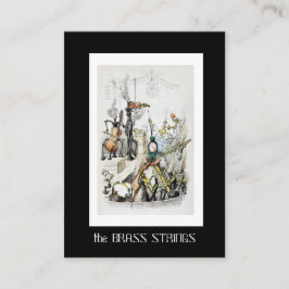 Visitkort för J J Grandville för musiker