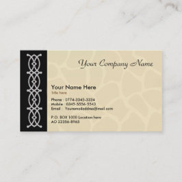 Visitkort för konstnär