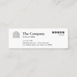 Visitkort för kortkort för Constructorarkitektgrå