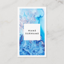 Visitkort för lodrät för vattenfärg för