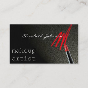Visitkort för Makeupkonstnär