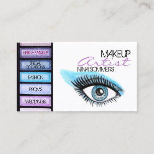 Visitkort för Makeupkonstnär