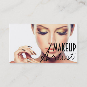 Visitkort för Makeupkonstnär